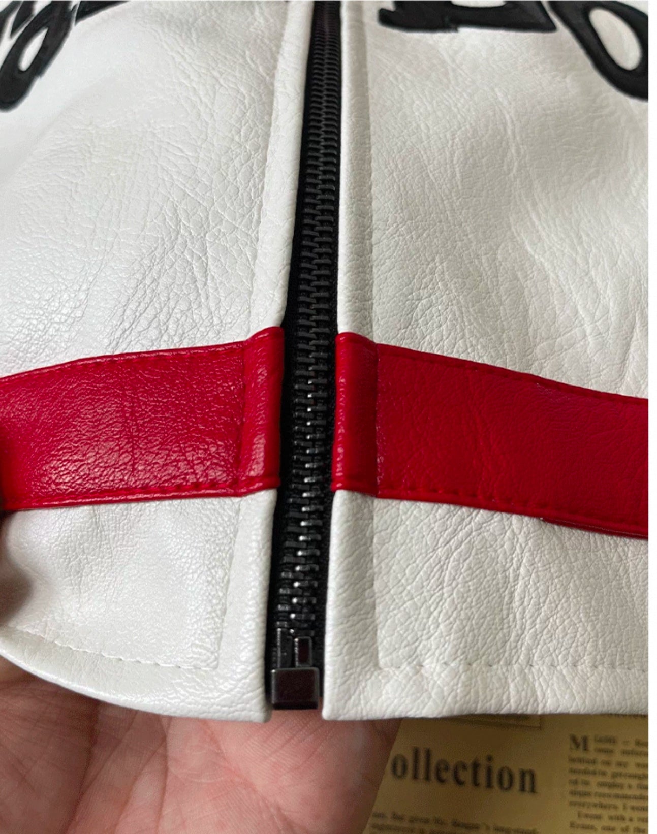 Marlboro Racing Leather Jacket – Retro MotoGP/F1 Style (Red & Brown Variants)