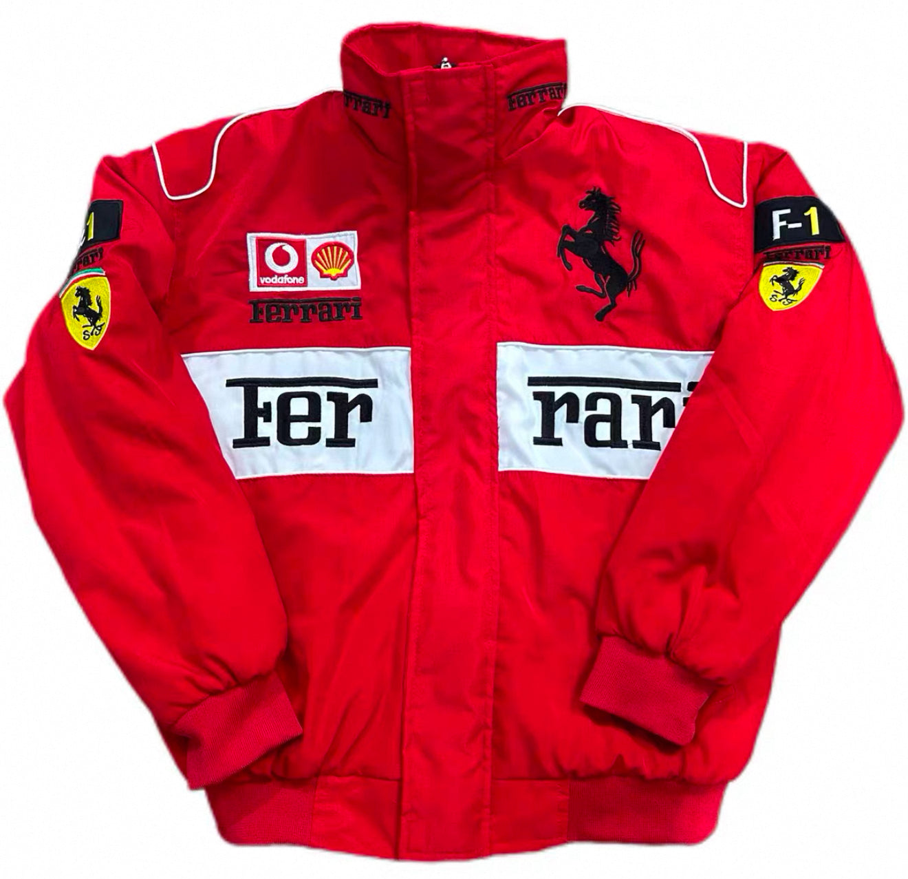 Ferrari F1 Racing Jacket – Classic Red Team Edition