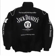 Jack Daniel’s Old No. 7 Vintage Racing Jacket – Black NASCAR Style